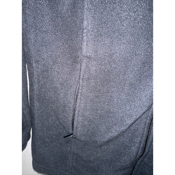 Columbia Black Fleece Full Zipper Jacket High Collar‎ Zip Size L - Picture 5 of 10